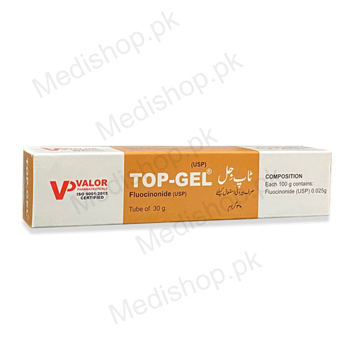 Top-Gel fluocinonide valor pharma 30g skin care treatment