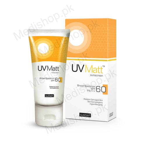    UVMatt Spf 60 PA+++ Sun screen 40g sunblock essentials healthcare