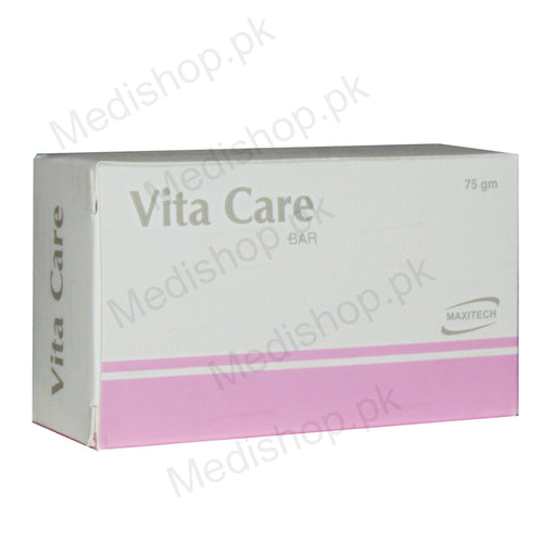 VITA CARE BAR 75GM Anti Acne acnecare soap Maxitech Health Care