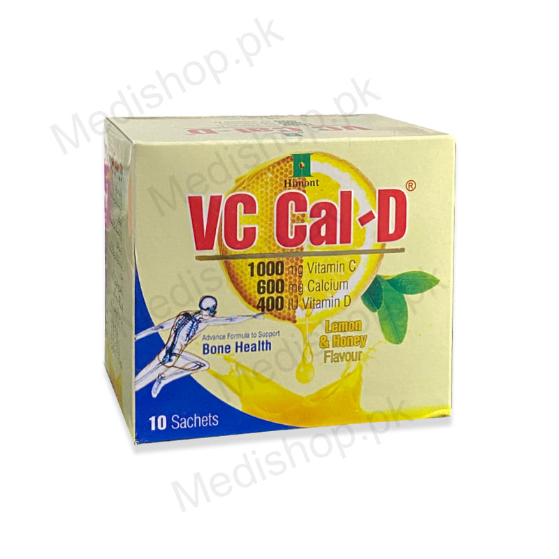    Vc Cal-D Sachets Lemon honey flavour bone health himont laboratories