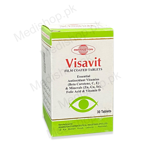 Visavit tablets antioxidan vitamins multi vitamins remington pharma