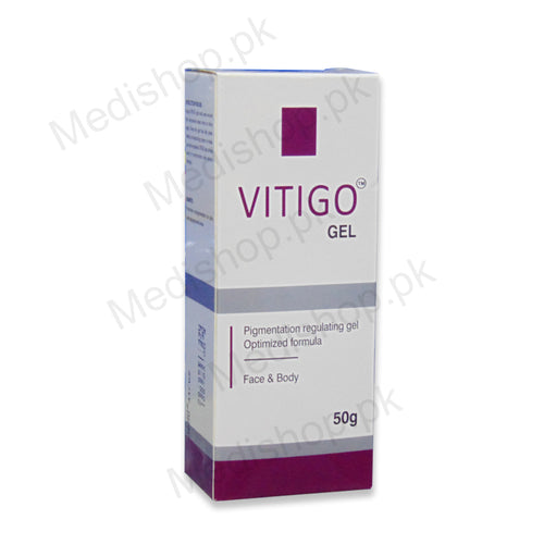 Vitigo gel pigmentation regulating face body skincare treatment crystolite pharma 50g