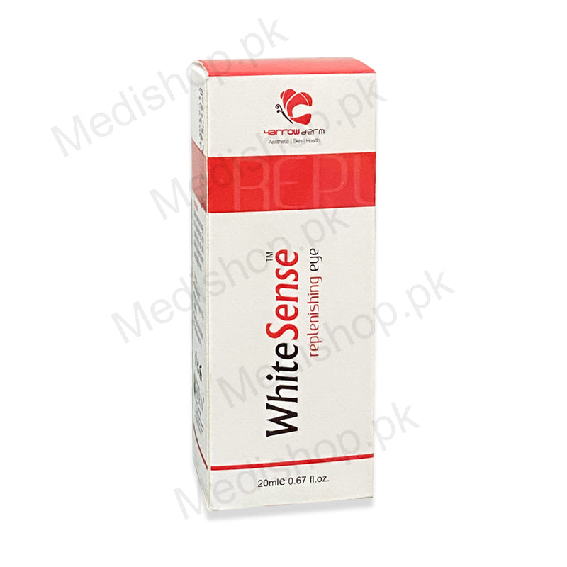White Sense Replenishing Eye whitening safrin skincare 20ml