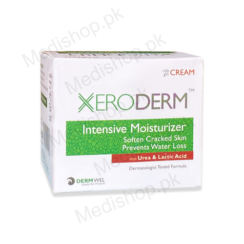 Xeroderm Intensive Moisturizer Cream 100gm Xeroderm Intensive Moisturizer Cream 100gm Safrin Skin care 
