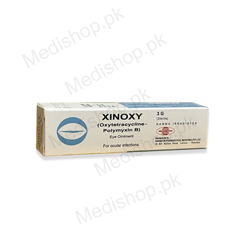     Xinoxy oxytetracycline polymyxin B Remington pharma eye ointment 3g