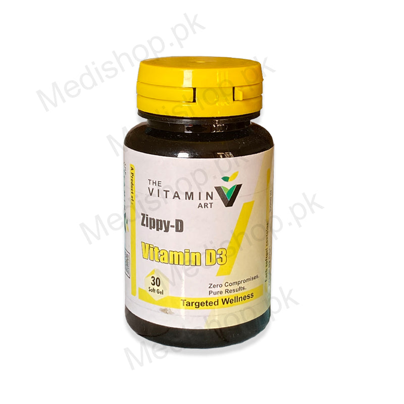 Zippy-D Soft Gel  Vitamin d3 capsules the vitamin art