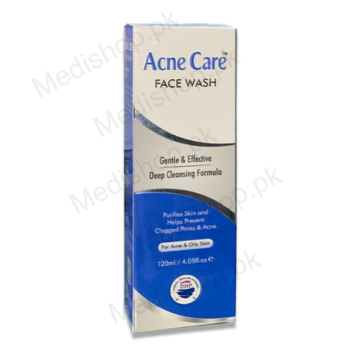 acne care face wash deep cleansing formula derma health pharma