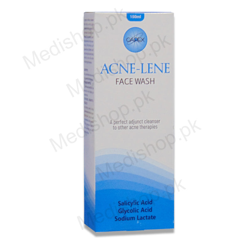 acne lene face wash acne therapy capex pharma