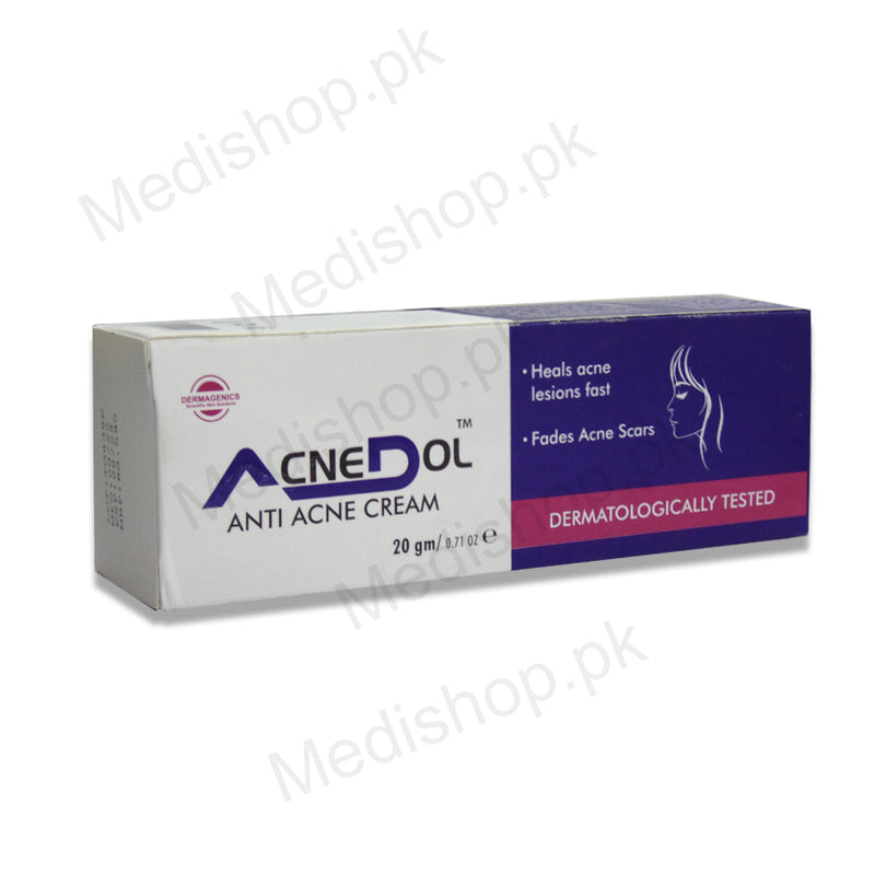 buy online original Acnedol Anti Ance Cream 20gm - acnes - skin care ...