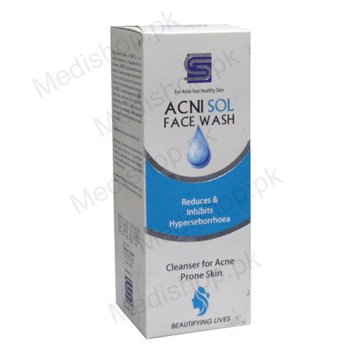 acni sol face wash clenaser for acne porne skin