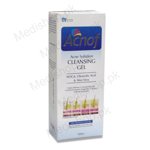     acnof acne solution cleansing gel eyevr young pharma