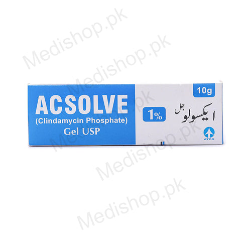 acsolve gel clindamycin phospate atco pharma