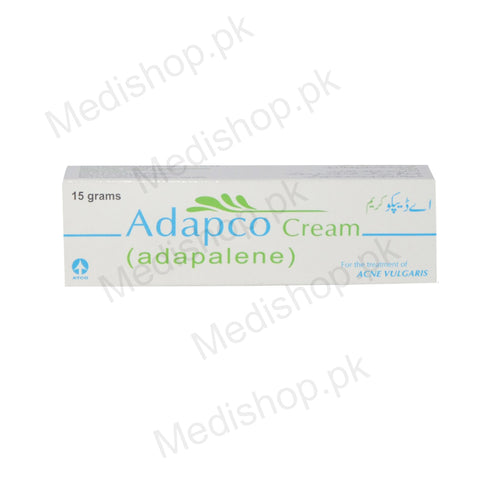 adapco cream 15gm adapalene 15gm atco pharma