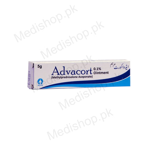  advacort ointment methyloprednisone aceponate 5gm