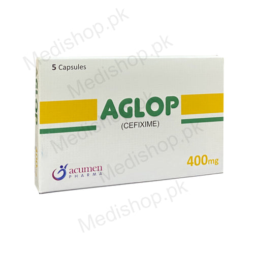 aglop 400mg capsule cefixime acumen pharma