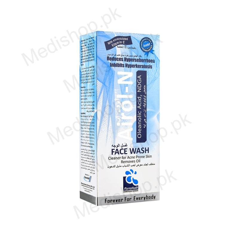    airol n face wash for acne prone skin remove oil pharma helath