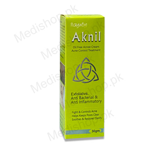 aknil oil free acne cream rayuon pharma