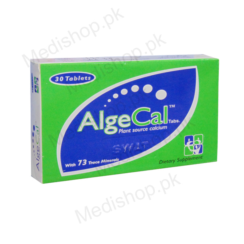 alge cal tablets plant source calcium diaetry supplement