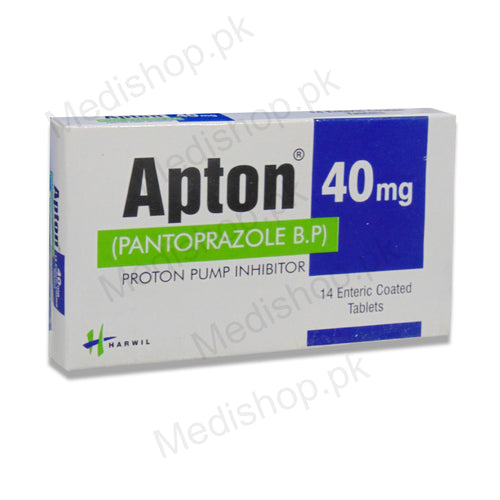     apton 40mg tablets pantoprazole harwil pharma