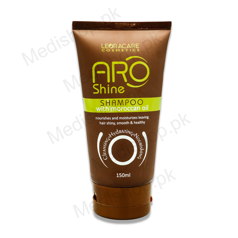aro shine shampoo with moroccan oil 150ml