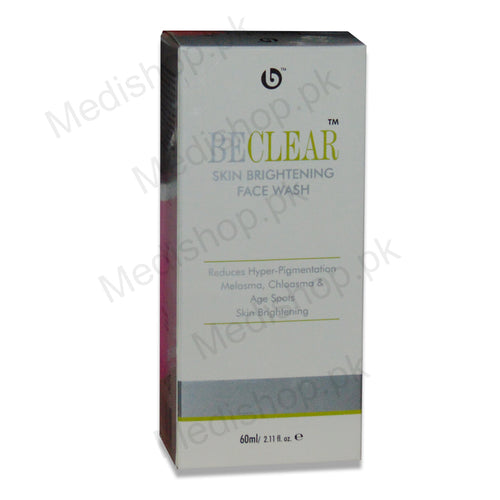 be clear skin brightening face wash