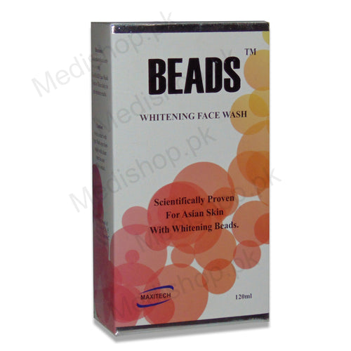     beads whitening face wash maxitech pharma