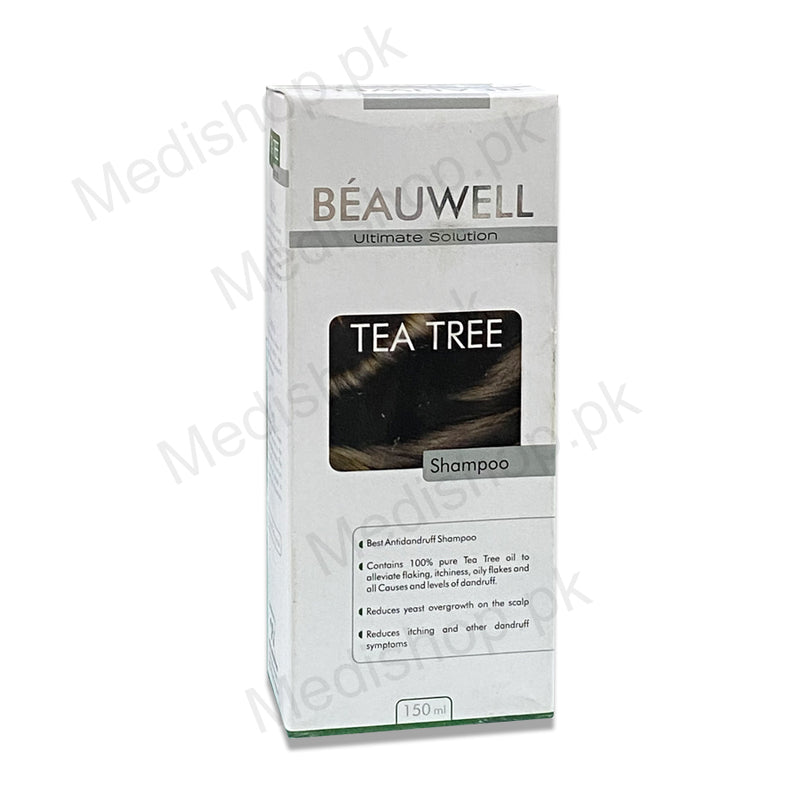 beauwell tea tree shampoo use for dandruff whiz pharma