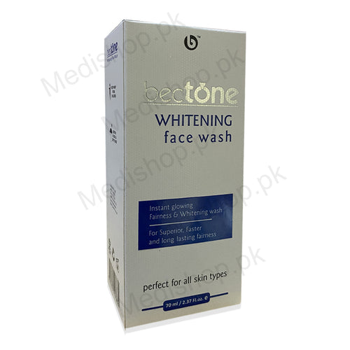 bectone whitening face wash skincare neotone backet pharma