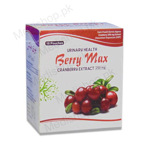 berry max 250mg sachet