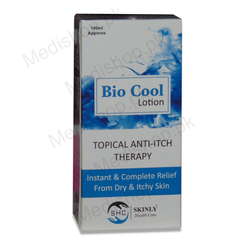 bio cool lotion anti itch therapy skinly health care derma shine