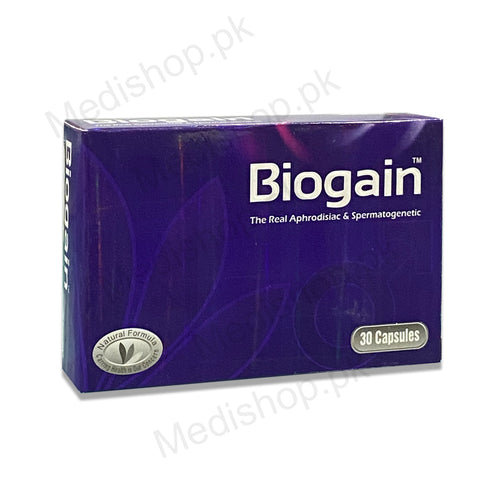     biogain capsules men sexual wellness