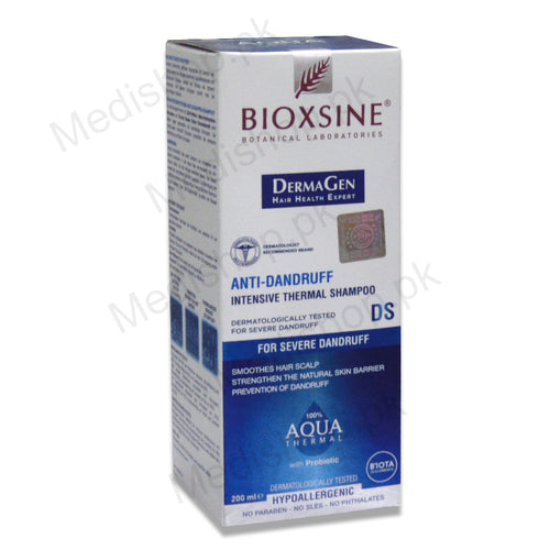     bioxsine ds anti dandruff thermal  shampoo botanical laboratories