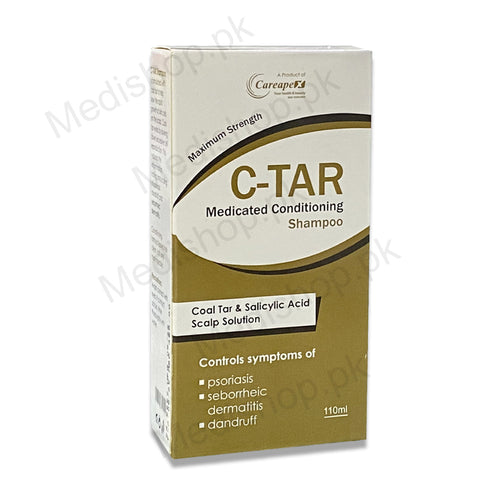 c tar medicated conditioning shampoo careapex pharma
