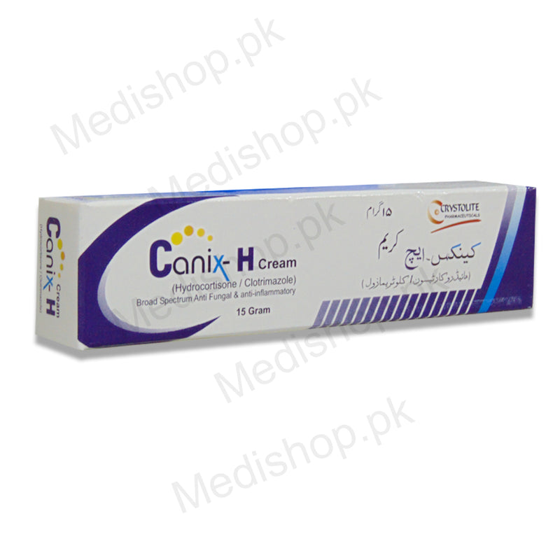 canix h cream clotrimazole hydrocortisone crystolite pharma