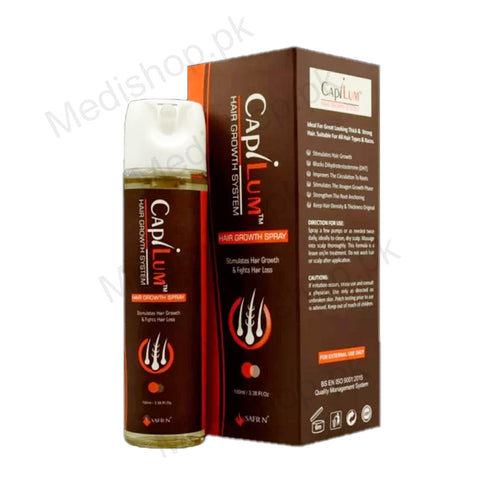 capilum hair growth spray safrin