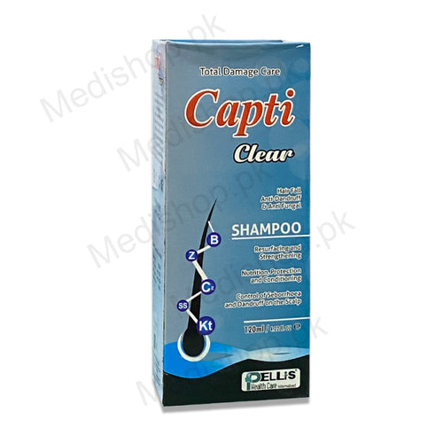     capti clear shampoo anti hair fall dellis health care