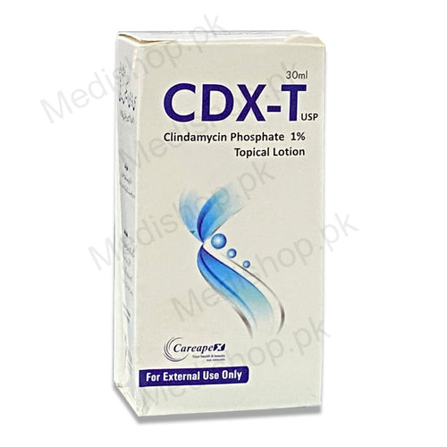     cdx t clindamycin phospate lotion