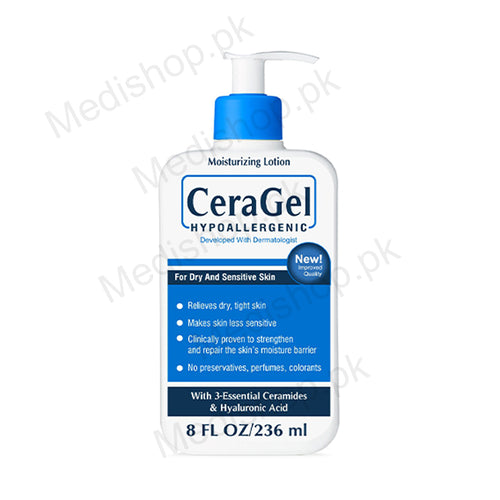 cera gel moisturizing lotion crystolite pharma