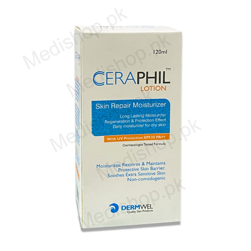  ceraphil skin repair moisturizing lotion derm wel pharma