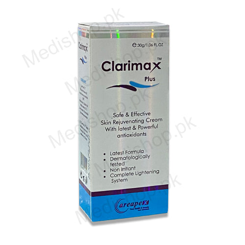 clarimax plus cream-anti oxidant fairness melasma cream careapex pharma