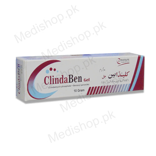     clinda ben clindamycin phospate benzoyl peroxide gel crystolite pharma