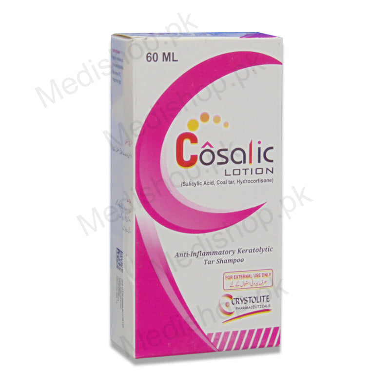 cosalic lotion salicylic acid coal tar hydrocortisone crystolite pharma