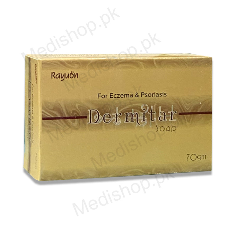     dermitar soap for eczema psoriasis rayuon pharma
