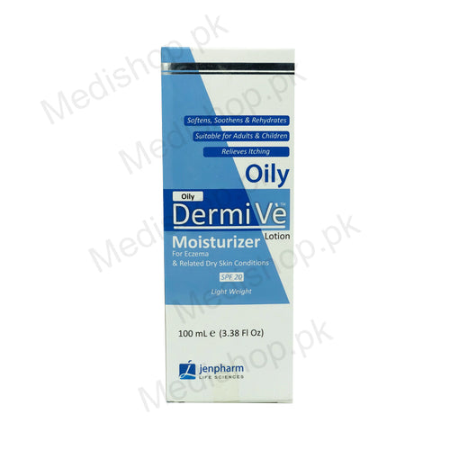 dermive oily moisturizer lotion by jenpharm