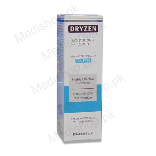 dryzen moisturizing lotion oil free montis pharma