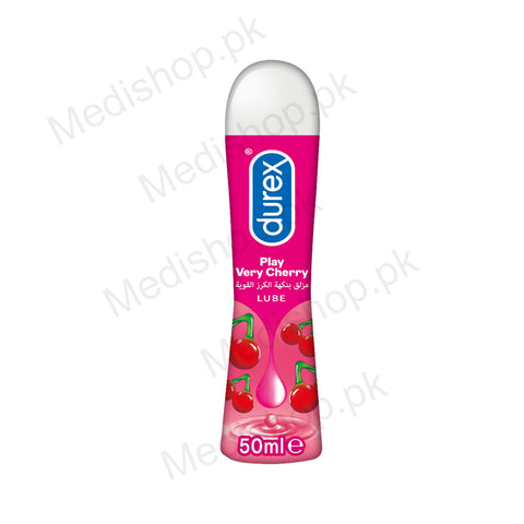 Durex play very cherry Lube 50ml Medishop.pk Durex play very cherry Lube 50ml Medishop.pk