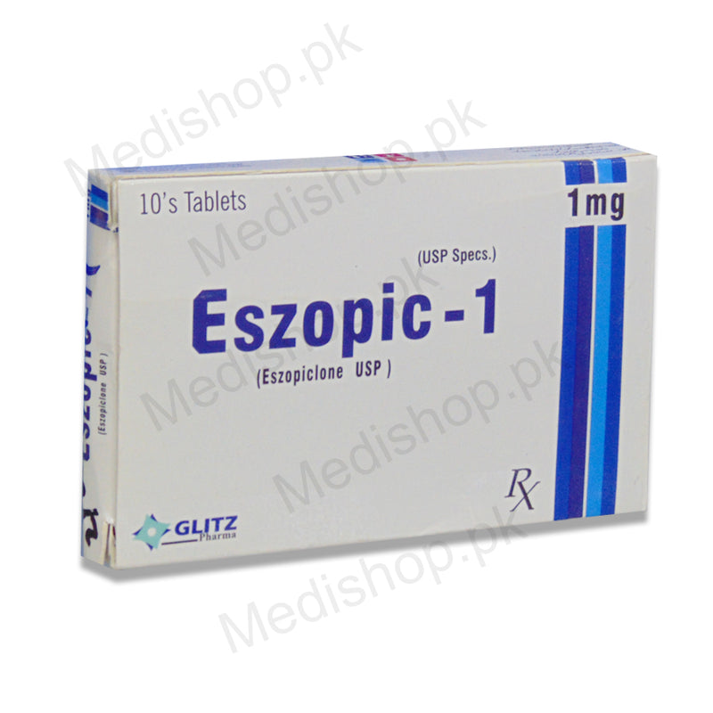 eszopic 1 eszopiclone glitz pharma