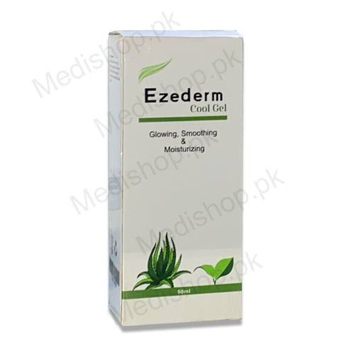     ezedrm cool  gel glowing smoothing moisturizing