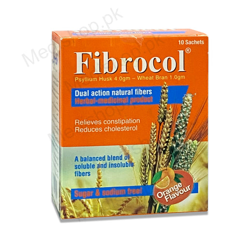    fibrocol sachet orange flavour
