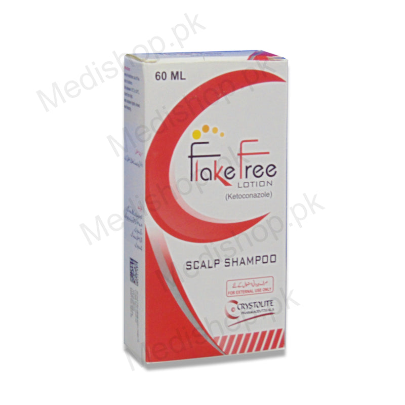 flake free shampoo ketonazole scalp crystolite pharma